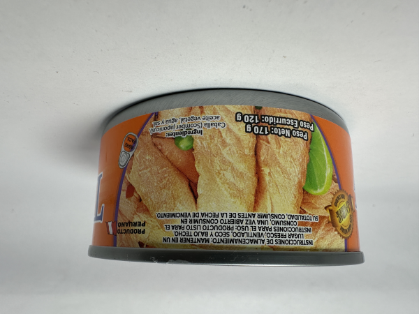 Filete de Caballa Tommy en aceite vegetal 170g - Caja x 48 Und - Imagen 2